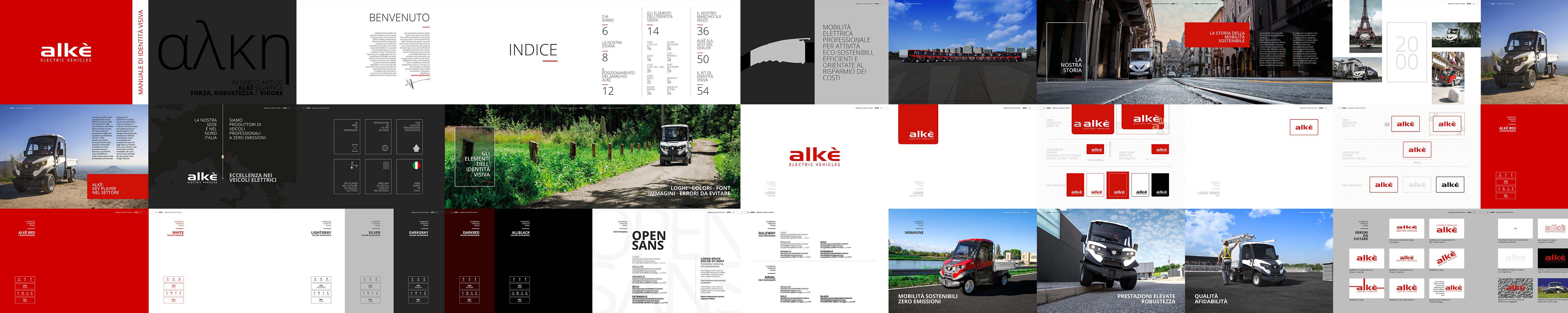 Remo Colomba - Creative Visual Designer - Portfolio - Alke' - Brand Guidelines - Content Creation and Artwork